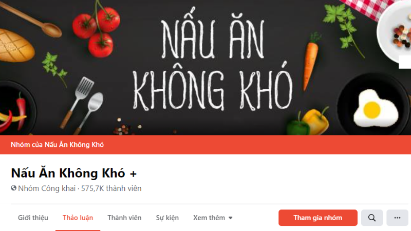 Nhóm Nấu Ăn Không Khó +